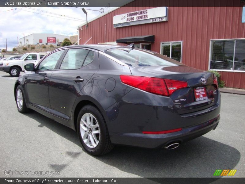Platinum Graphite / Gray 2011 Kia Optima LX