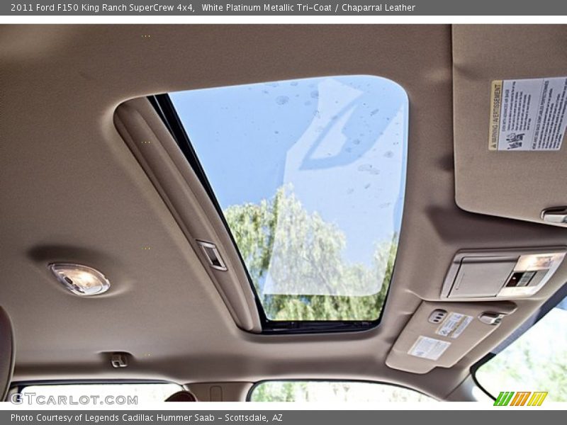 Sunroof of 2011 F150 King Ranch SuperCrew 4x4