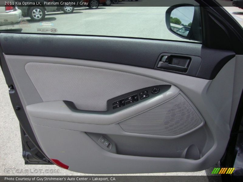 Platinum Graphite / Gray 2011 Kia Optima LX