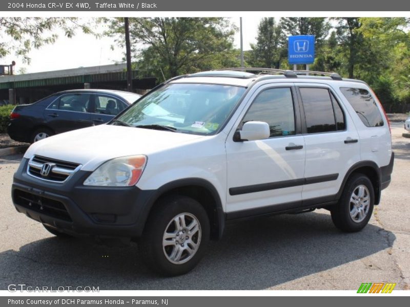Taffeta White / Black 2004 Honda CR-V EX 4WD