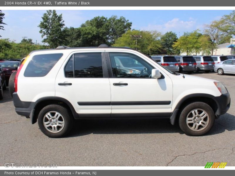 Taffeta White / Black 2004 Honda CR-V EX 4WD