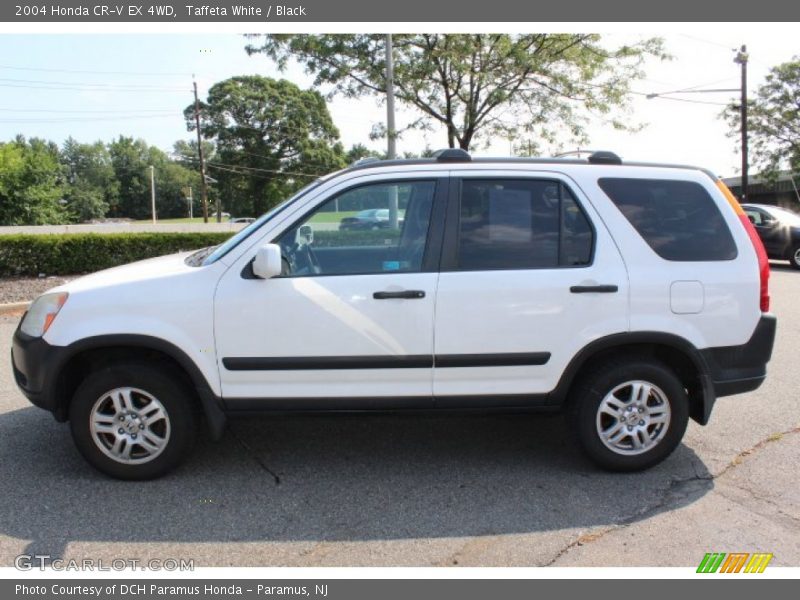 Taffeta White / Black 2004 Honda CR-V EX 4WD