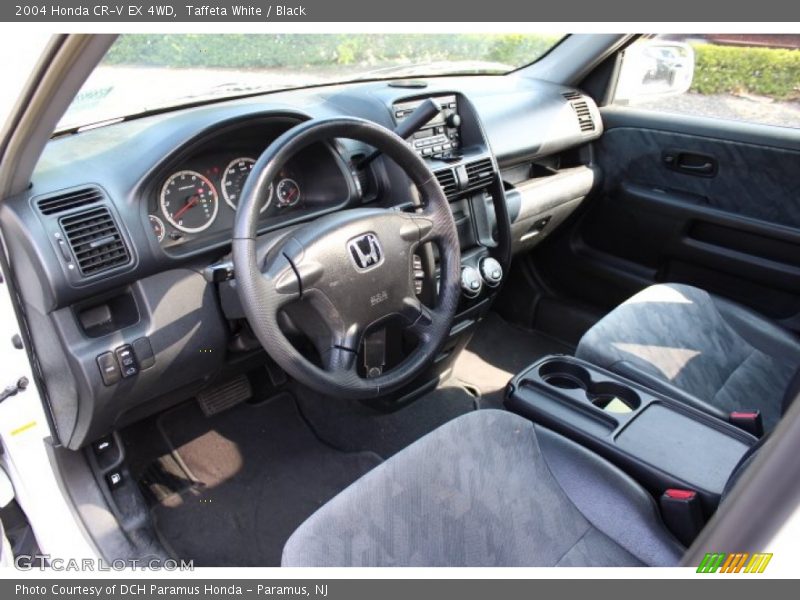 Taffeta White / Black 2004 Honda CR-V EX 4WD