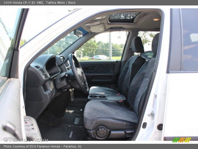 Taffeta White / Black 2004 Honda CR-V EX 4WD