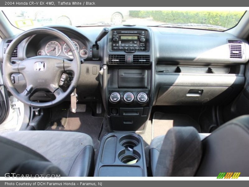 Taffeta White / Black 2004 Honda CR-V EX 4WD