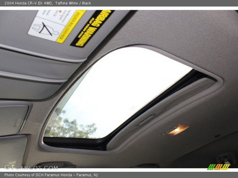 Taffeta White / Black 2004 Honda CR-V EX 4WD