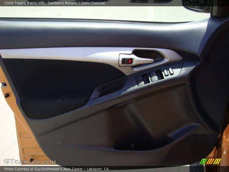 Sundance Metallic / Dark Charcoal 2009 Toyota Matrix XRS