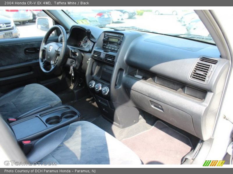 Taffeta White / Black 2004 Honda CR-V EX 4WD