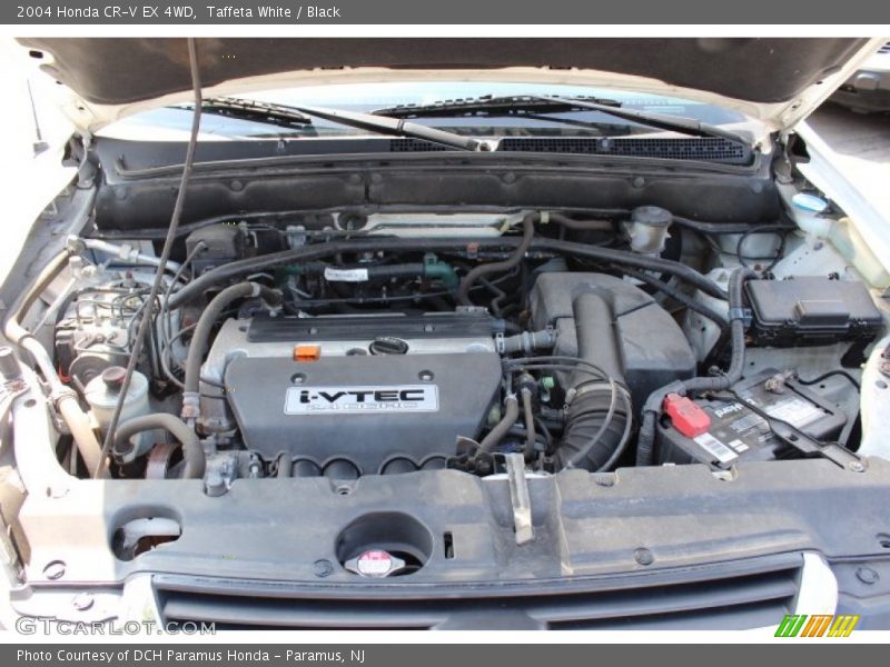 Taffeta White / Black 2004 Honda CR-V EX 4WD