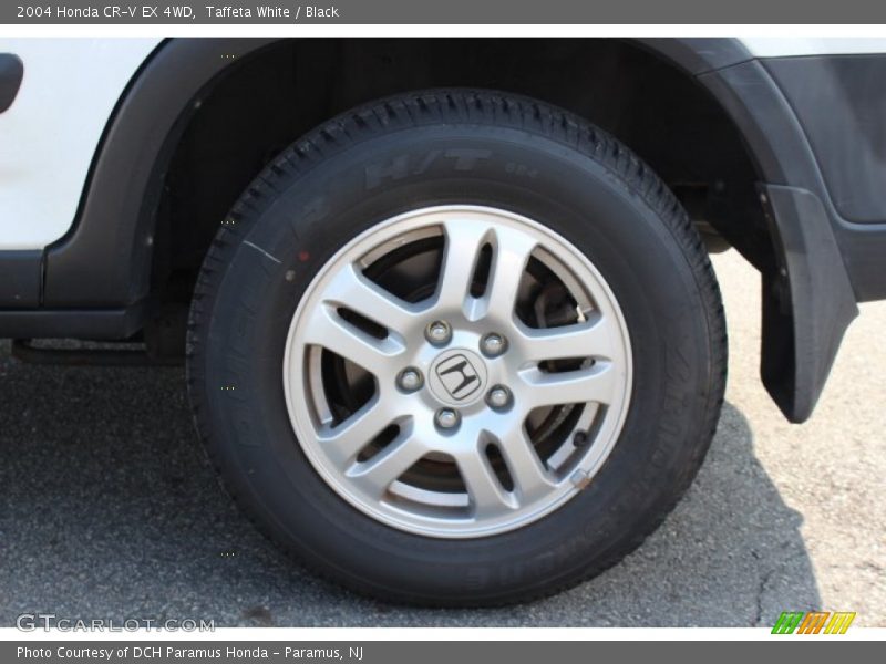 Taffeta White / Black 2004 Honda CR-V EX 4WD