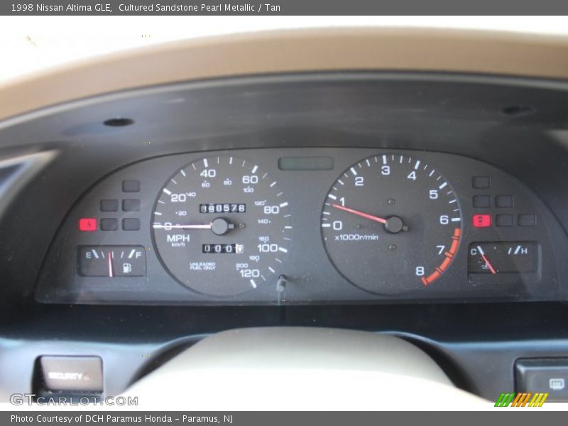  1998 Altima GLE GLE Gauges