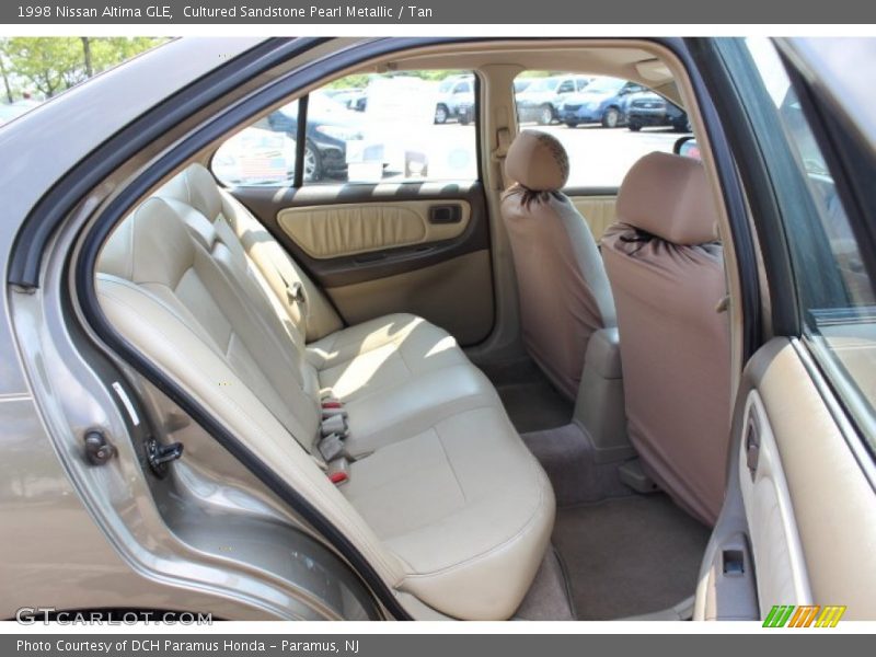 Cultured Sandstone Pearl Metallic / Tan 1998 Nissan Altima GLE
