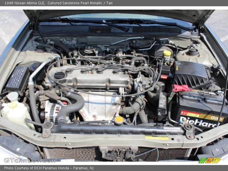  1998 Altima GLE Engine - 2.4 Liter DOHC 16-Valve 4 Cylinder