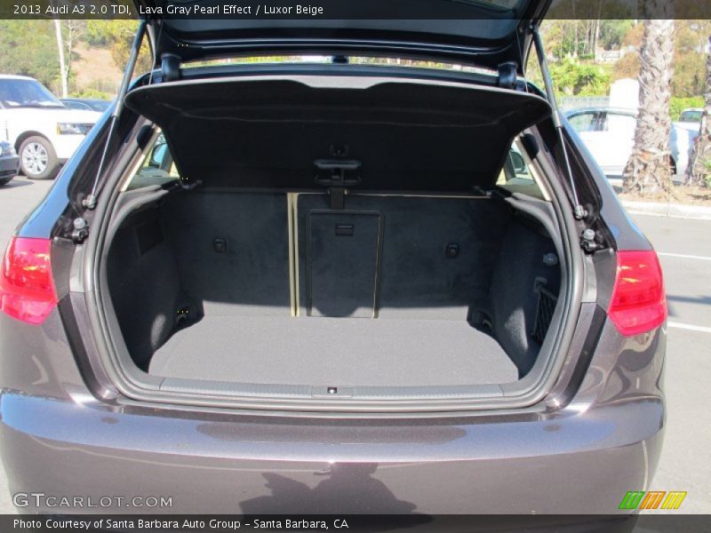  2013 A3 2.0 TDI Trunk