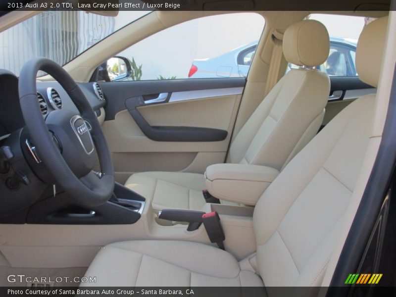 Front Seat of 2013 A3 2.0 TDI