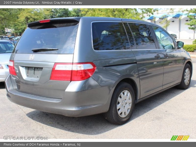 Nimbus Gray Metallic / Gray 2007 Honda Odyssey LX