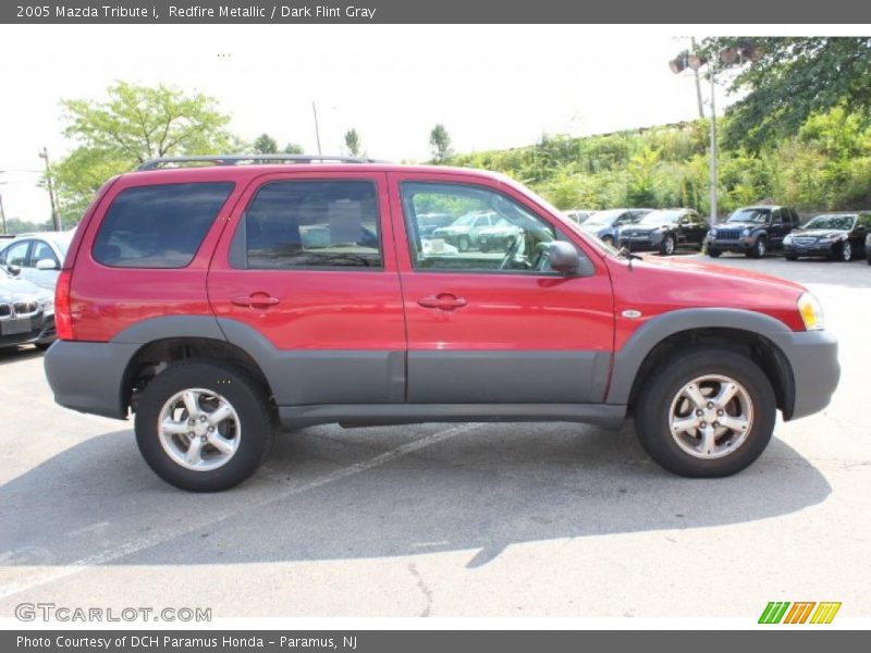 Redfire Metallic / Dark Flint Gray 2005 Mazda Tribute i