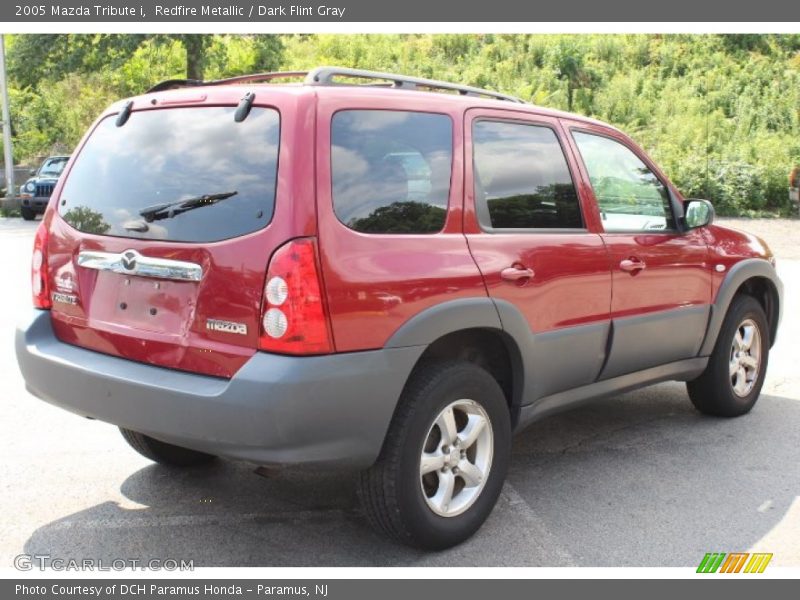 Redfire Metallic / Dark Flint Gray 2005 Mazda Tribute i