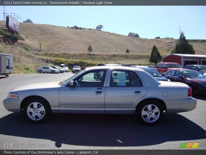 Smokestone Metallic / Medium Light Stone 2011 Ford Crown Victoria LX