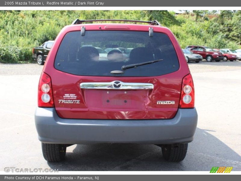 Redfire Metallic / Dark Flint Gray 2005 Mazda Tribute i