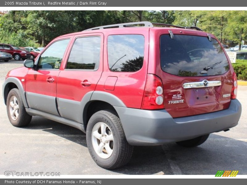 Redfire Metallic / Dark Flint Gray 2005 Mazda Tribute i