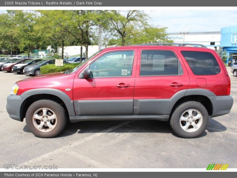 Redfire Metallic / Dark Flint Gray 2005 Mazda Tribute i