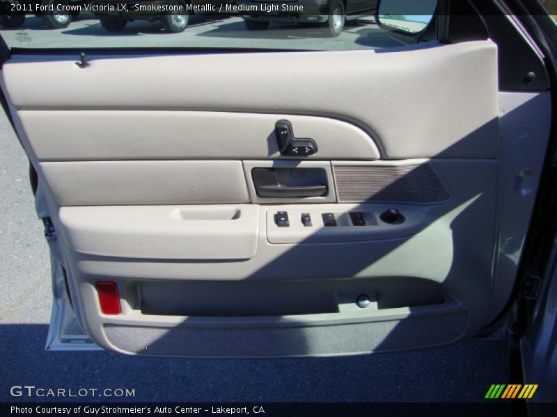 Smokestone Metallic / Medium Light Stone 2011 Ford Crown Victoria LX