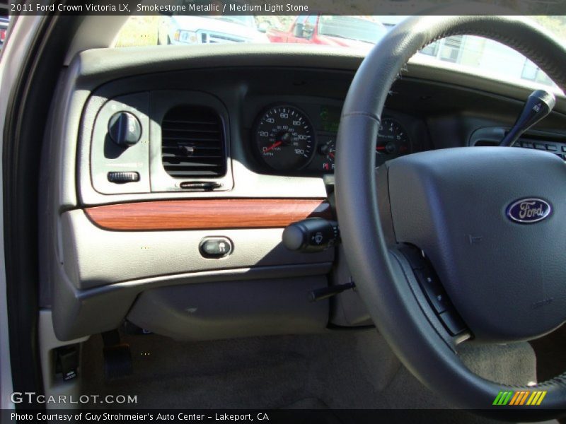 Smokestone Metallic / Medium Light Stone 2011 Ford Crown Victoria LX