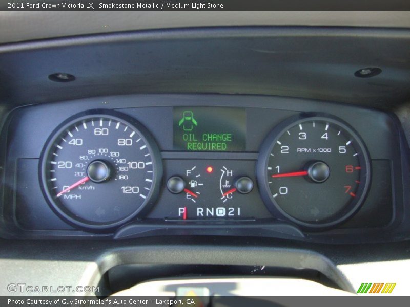  2011 Crown Victoria LX LX Gauges