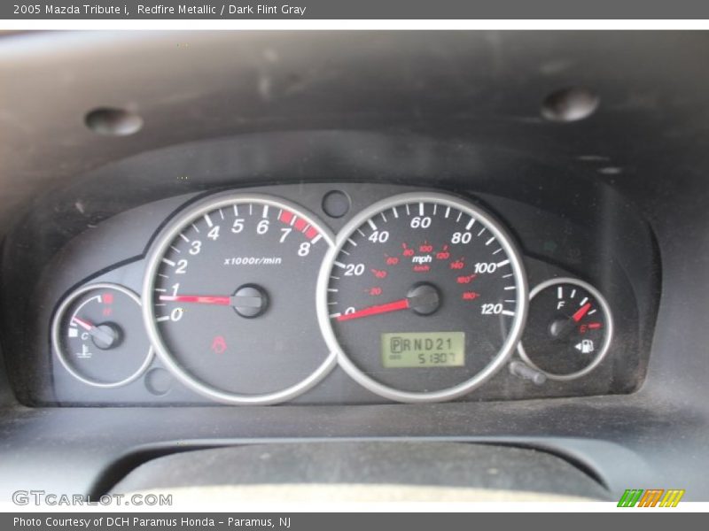 Redfire Metallic / Dark Flint Gray 2005 Mazda Tribute i