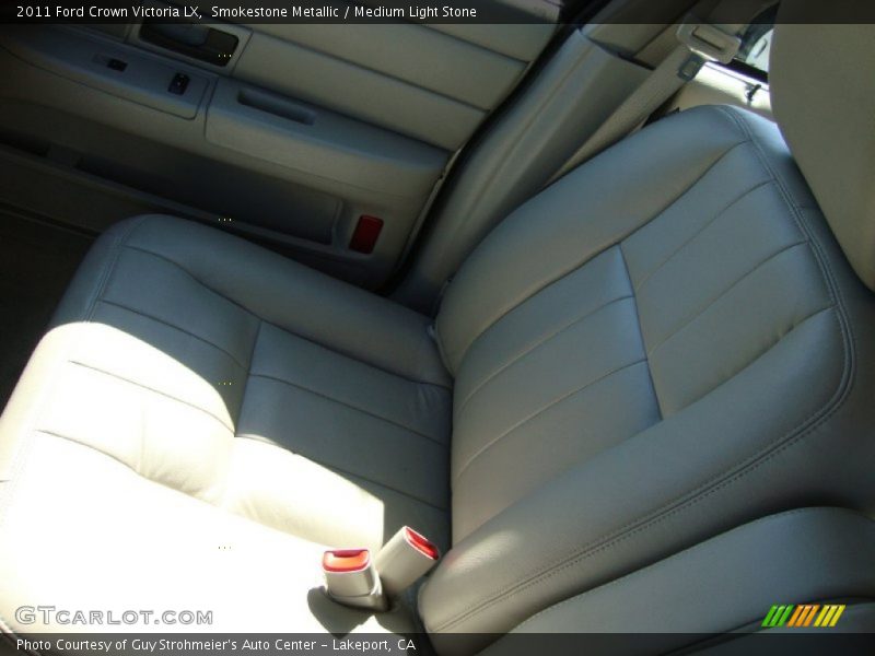 Smokestone Metallic / Medium Light Stone 2011 Ford Crown Victoria LX