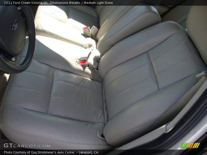 Smokestone Metallic / Medium Light Stone 2011 Ford Crown Victoria LX