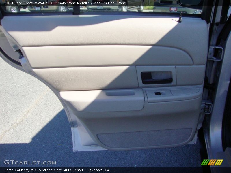 Smokestone Metallic / Medium Light Stone 2011 Ford Crown Victoria LX