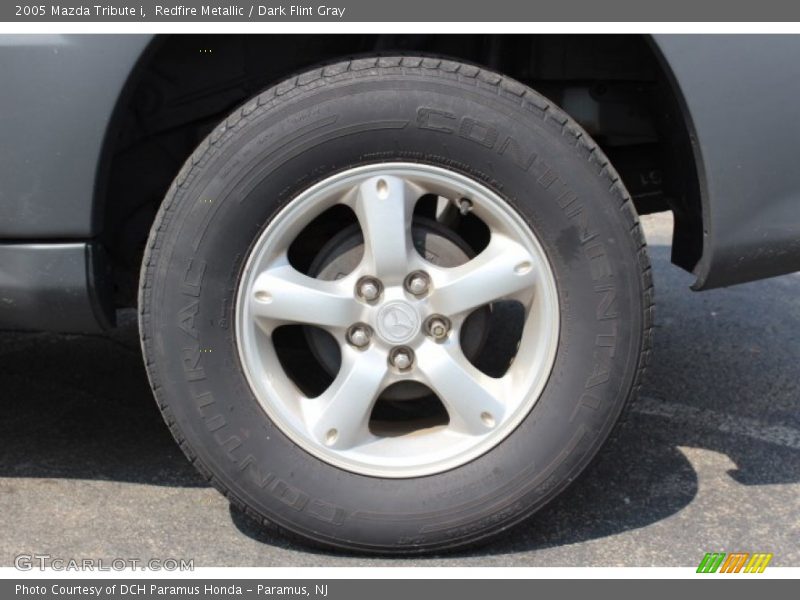 Redfire Metallic / Dark Flint Gray 2005 Mazda Tribute i