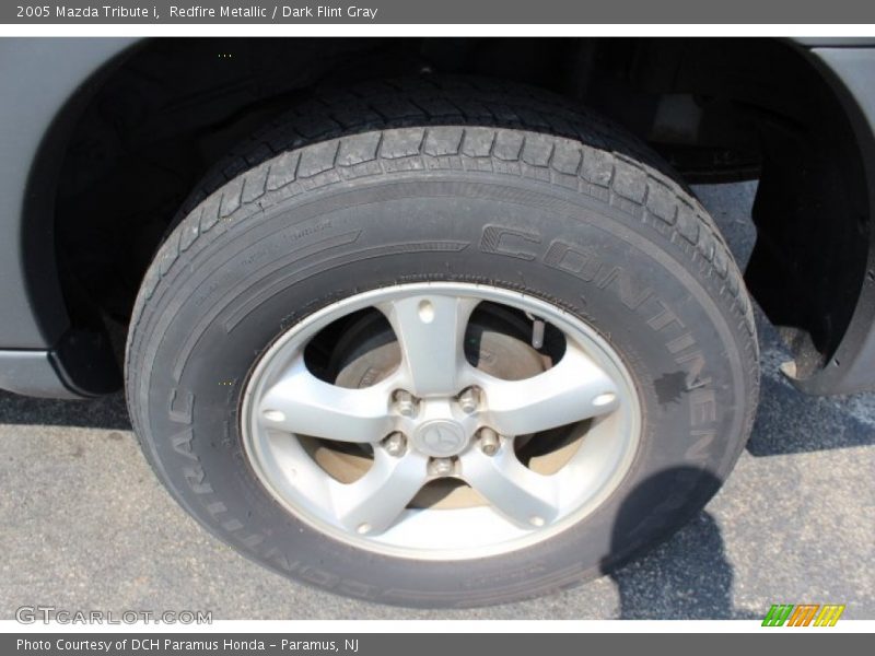 Redfire Metallic / Dark Flint Gray 2005 Mazda Tribute i