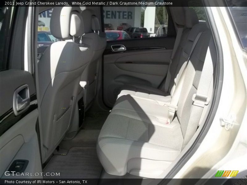 White Gold Metallic / Dark Graystone/Medium Graystone 2011 Jeep Grand Cherokee Laredo