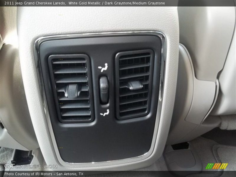 White Gold Metallic / Dark Graystone/Medium Graystone 2011 Jeep Grand Cherokee Laredo