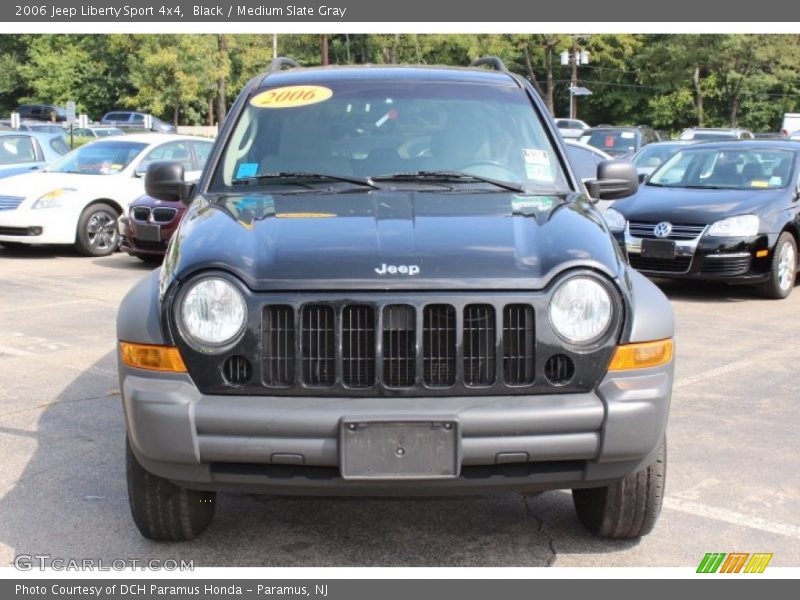 Black / Medium Slate Gray 2006 Jeep Liberty Sport 4x4