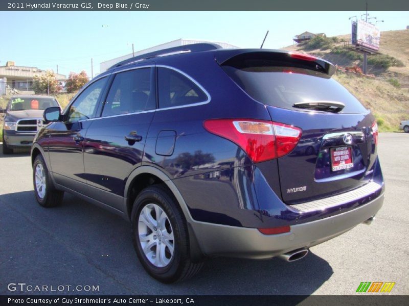 Deep Blue / Gray 2011 Hyundai Veracruz GLS
