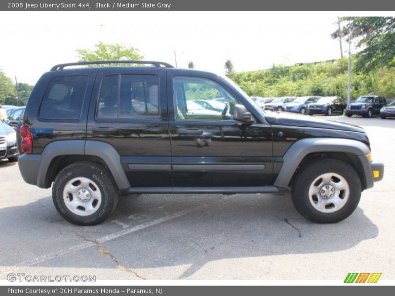 Black / Medium Slate Gray 2006 Jeep Liberty Sport 4x4