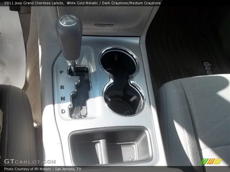 White Gold Metallic / Dark Graystone/Medium Graystone 2011 Jeep Grand Cherokee Laredo