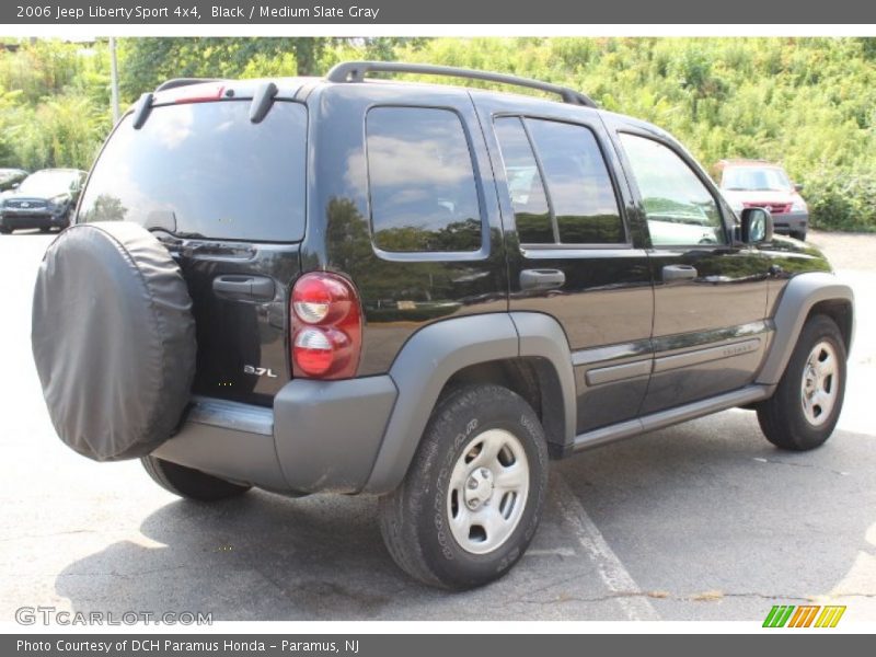 Black / Medium Slate Gray 2006 Jeep Liberty Sport 4x4