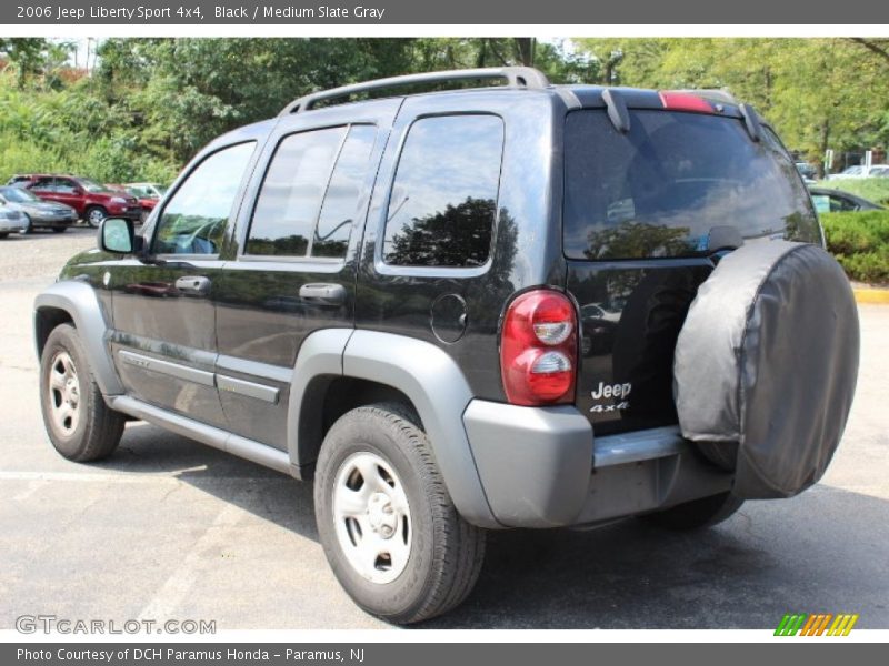 Black / Medium Slate Gray 2006 Jeep Liberty Sport 4x4