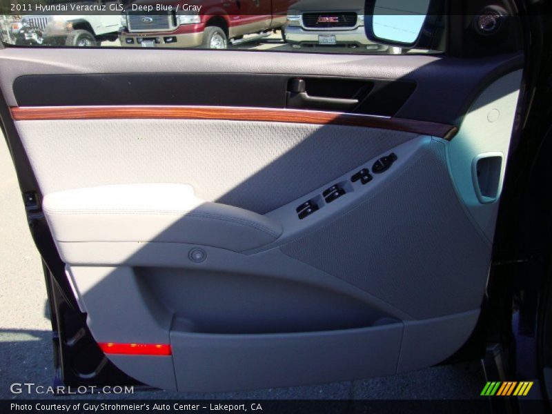 Deep Blue / Gray 2011 Hyundai Veracruz GLS