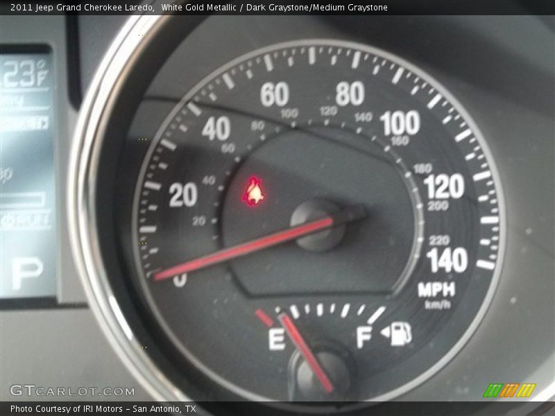 White Gold Metallic / Dark Graystone/Medium Graystone 2011 Jeep Grand Cherokee Laredo