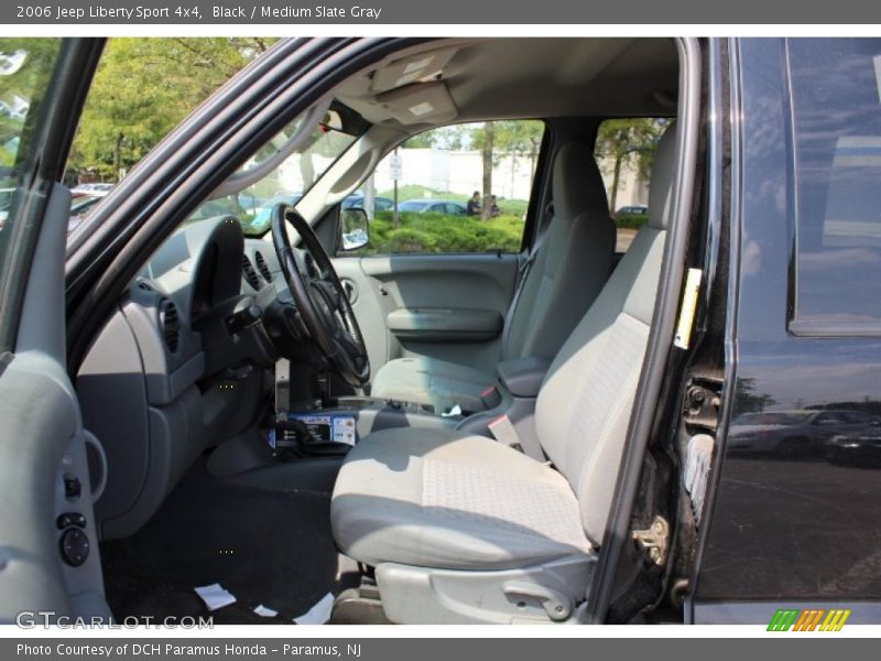Black / Medium Slate Gray 2006 Jeep Liberty Sport 4x4