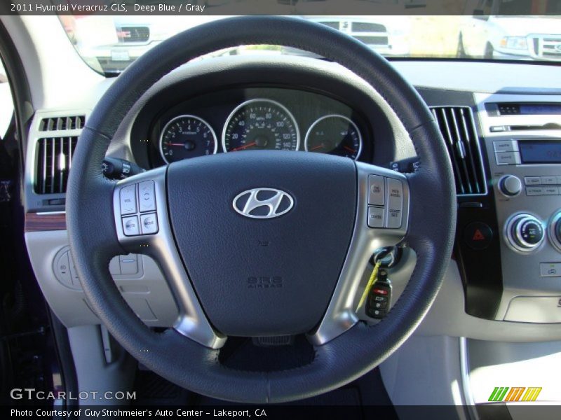Deep Blue / Gray 2011 Hyundai Veracruz GLS