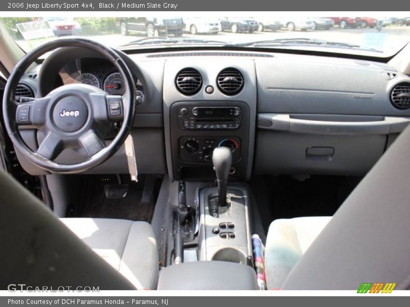 Black / Medium Slate Gray 2006 Jeep Liberty Sport 4x4