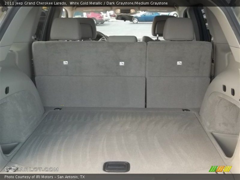 White Gold Metallic / Dark Graystone/Medium Graystone 2011 Jeep Grand Cherokee Laredo