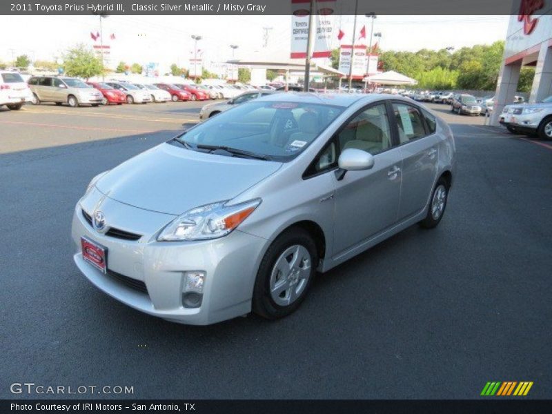 Classic Silver Metallic / Misty Gray 2011 Toyota Prius Hybrid III